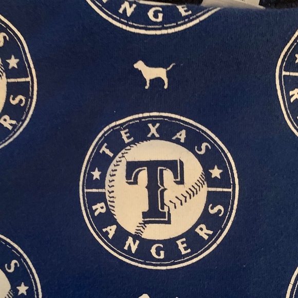 PINK by Victoria’s Secret MLB Texas Rangers baseball yoga pants extra small XS - Picture 4 of 6